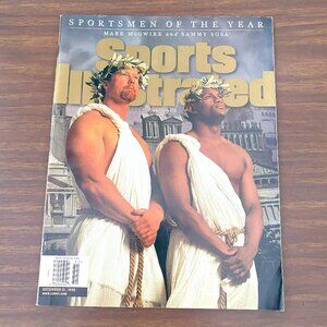 Vtg Sports Illustrated SPORTSMEN OF THE YEAR 12/21/98 Mark McGwire Sammy Sosa